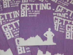 copies of "Getting Bi in a gay/straight world"